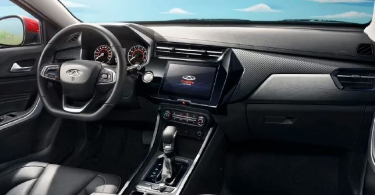 Interior de la Chirey Tiggo 2 Pro en México