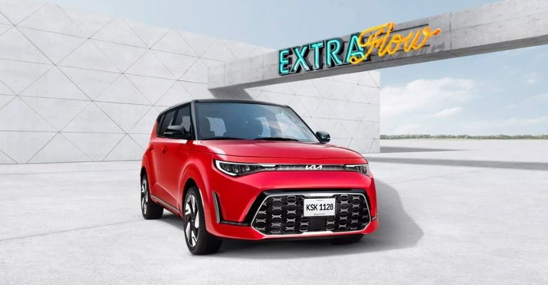 Exterior de la Kia Soul 2023