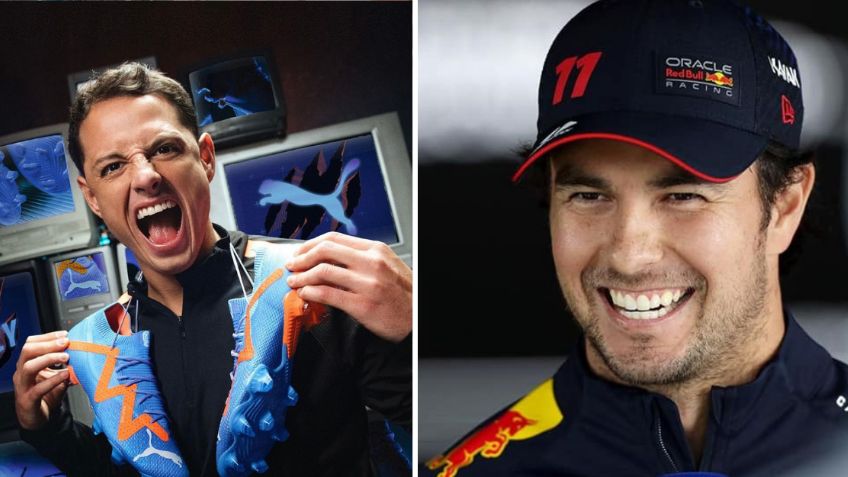 Chicharito Hernández cansado de las comparaciones con Checo Pérez