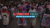 Rutas alternas por cierres viales en Reforma: Manifestaciones en CDMX hoy 26 de abril de 2023
