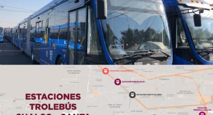 Trolebús Chalco-Santa Martha: ¿Cuál será su ruta y qué estaciones tendrá?