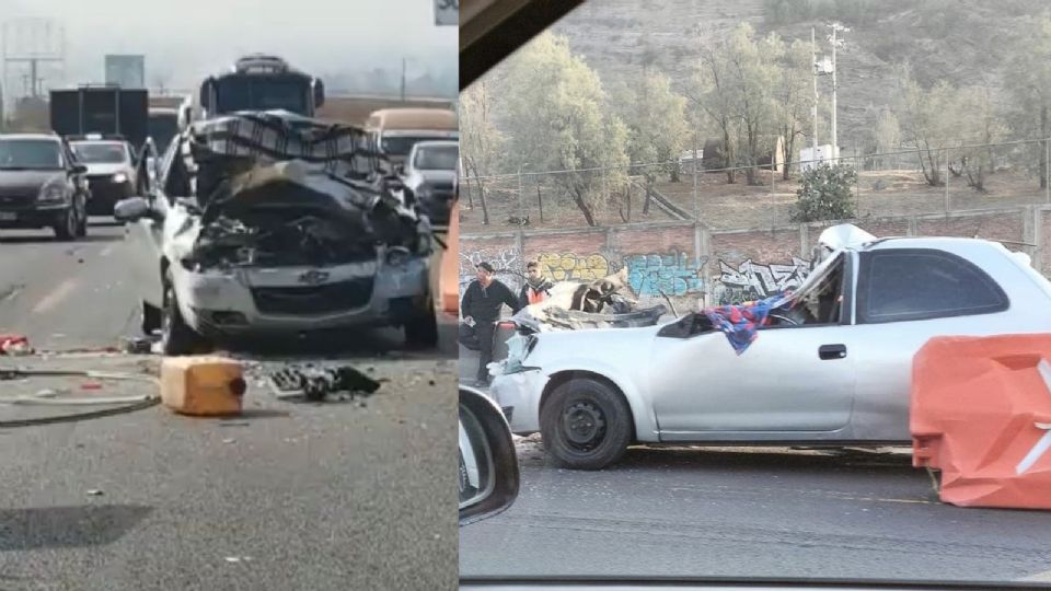 Accidente en la México - Puebla hoy: Reportan caos vial por choque que dejó un muerto