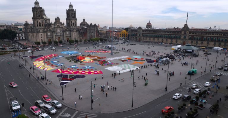 Rosalía en el Zócalo CDMX