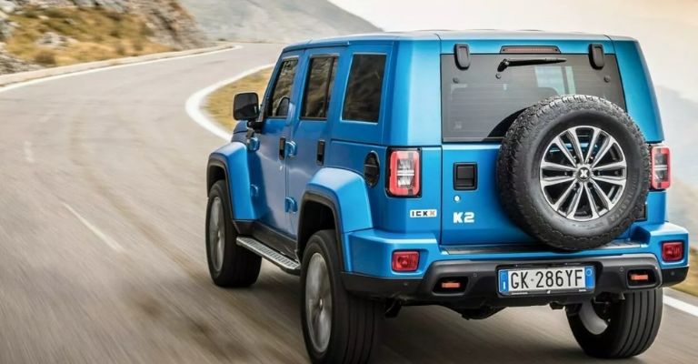 Exterior de la BAIC BJ40 Ickx 2