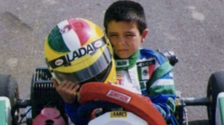 Checo Pérez de niño, ¿ya soñaba con estar en la F1?