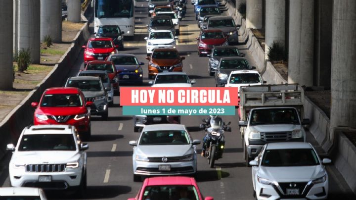 Hoy No Circula 1 de mayo del 2023, estos autos descansan en la CDMX y Edomex