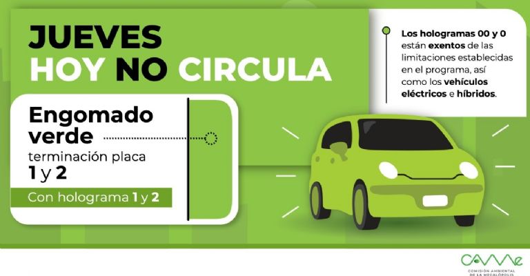 Hoy no circula 6 abril 2023