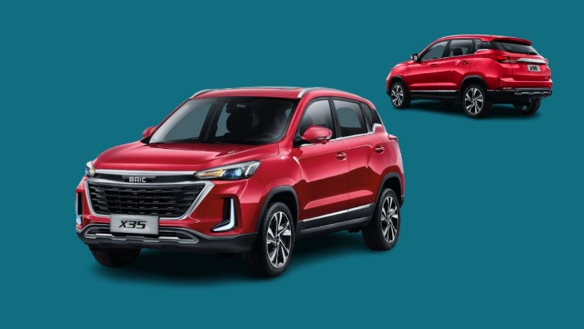 ¿Qué precio tiene la BAIC X35 2024? Estos son los costos y versiones de la SUV barata de China