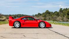 Un Ferrari F40 firmado y del mismo piloto Alain Prost podrá ser tuyo