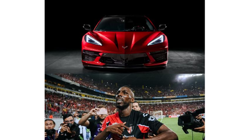 Julián Quiñones: El delantero estrella del Atlas conduce un histórico auto deportivo