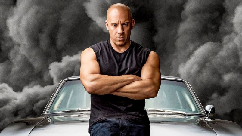 Dominic Toretto en un poster promocional