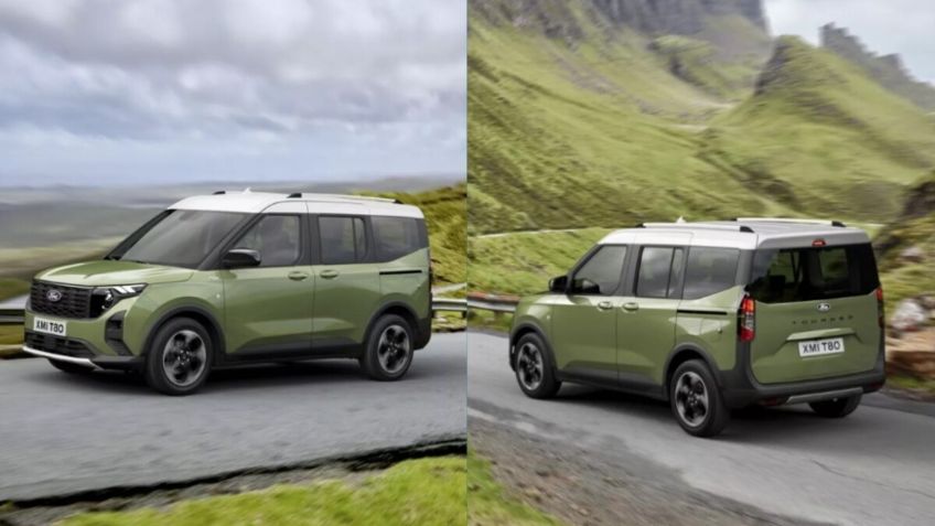 Ford E-Tourneo 2024, una van de pasajeros eléctrica que es futurista