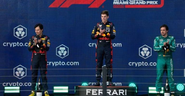 Checo verstappen miami