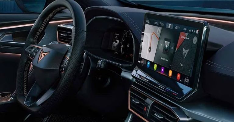 Interior de la Cupra Formentor 2023