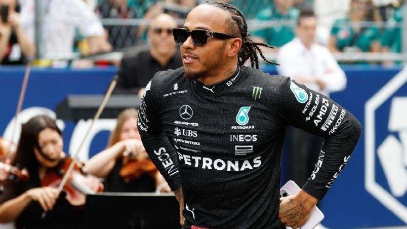 Hamilton, previo a un GP con Mercedes