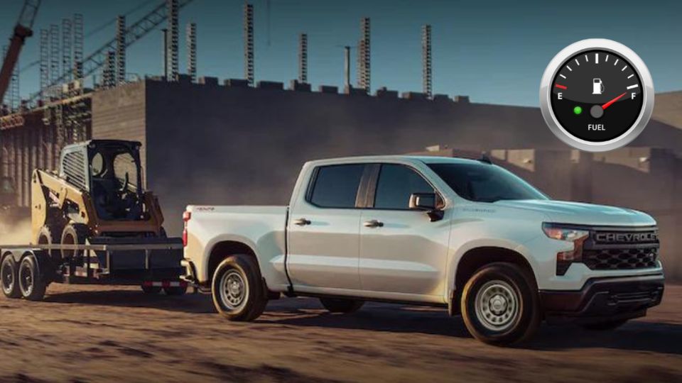 La Chevrolet Silverado es una de las camionetas con un gran rendimiento de gasolina.