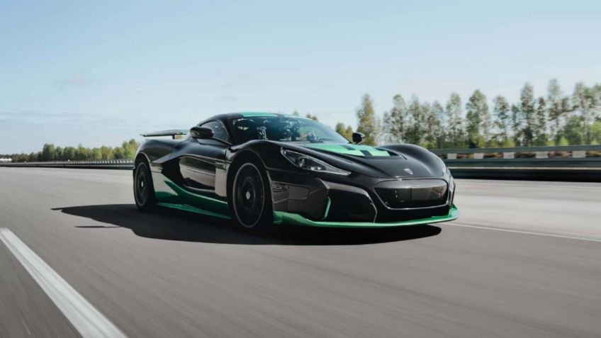 VIDEO: Rimac Nevera, el auto eléctrico rompe 23 récords