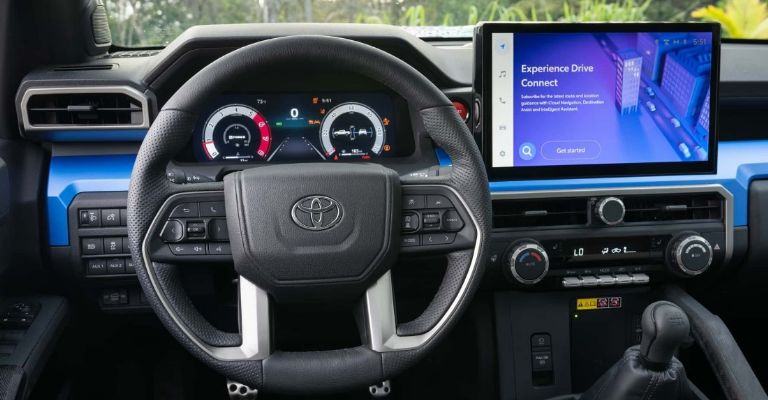 Interior de la Toyota Tacoma 2024