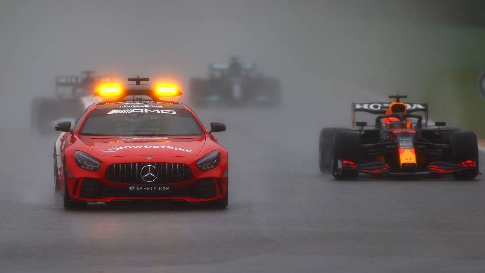 Safety car en el GP de Bélgica 2021