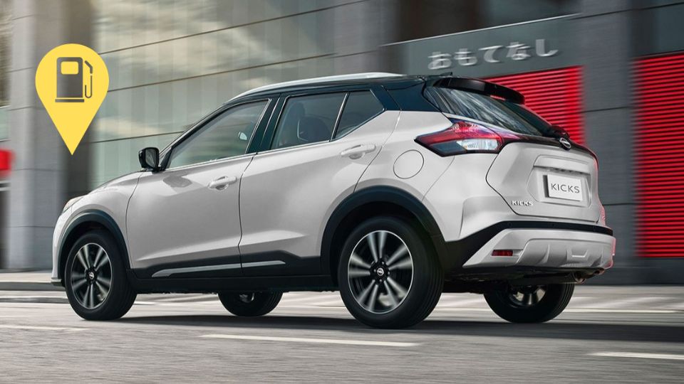 Este es el rendimiento de combustible de la Nissan Kicks.