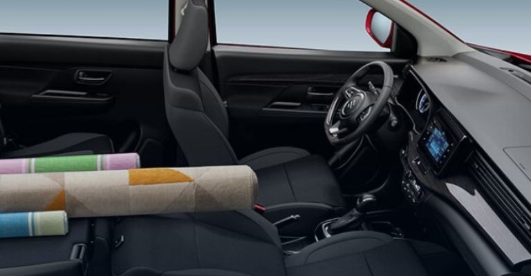 Interior de la Suzuki Ertiga 2023