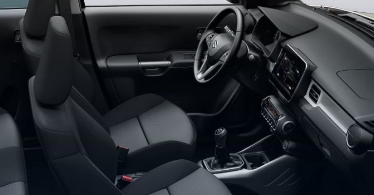 Interior del Suzuki Ignis