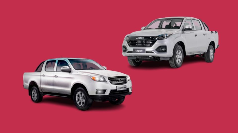 Ve la comparación entre las marcas chinas JMC vs JAC