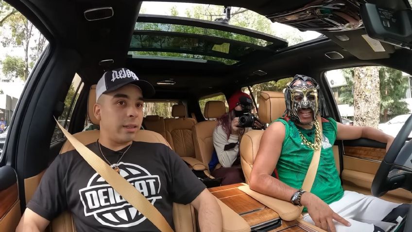 Conoce la camioneta que usa el Escorpión Dorado para realizar sus divertidas entrevistas