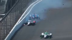 VIDEO: Ve este choque que fue en las prácticas de la Indy 500 2023