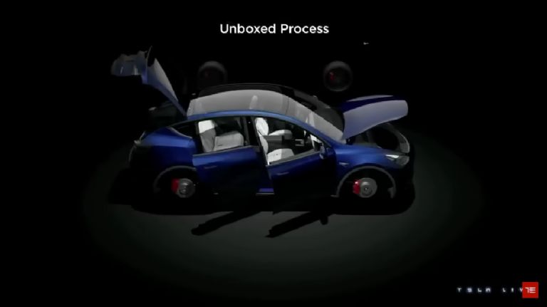 Cómo funciona el Unboxed Process de Tesla