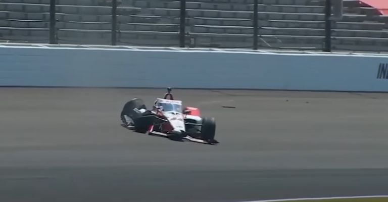 Accidente en la Indy 500