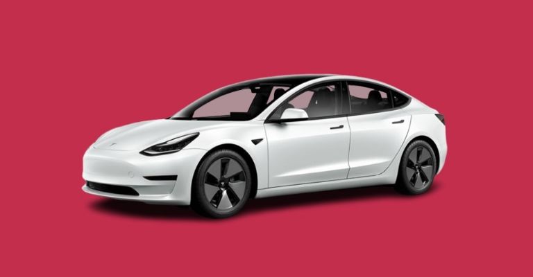 Exterior de la Tesla Model 3