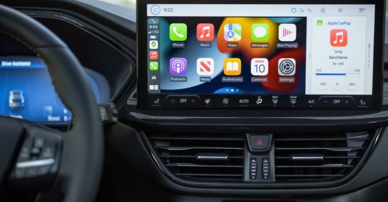 Interior de la Ford Escape 2023