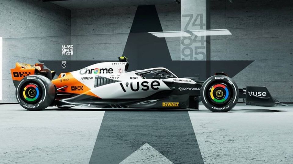 Monoplaza de McLaren para el Gran Premio de Mónaco