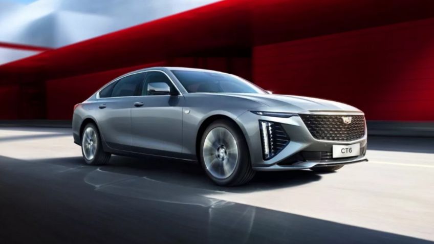Cadillac CT6 2024, conoce al nuevo sedán de lujo para China