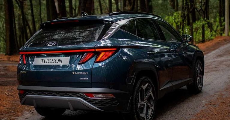 Exterior de la Hyundai Tucson 2023