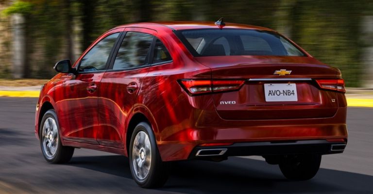 Versiones del Chevrolet Aveo Sedán 2024