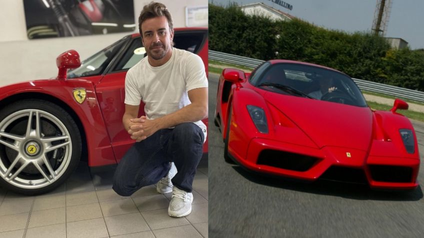 Fernando Alonso: su Ferrari Enzo será subastado y costará más de 5.4 millones de dólares