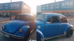 Viral: Un hombre en TikTok presume su compra de un vochito y enternece a todo el mundo