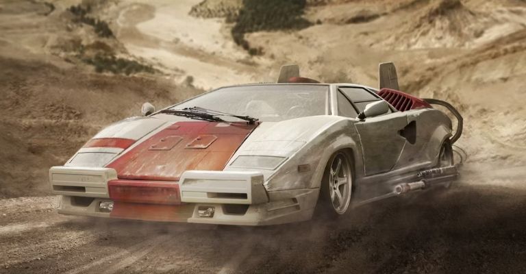 Lamborghini Countach en Star Wars
