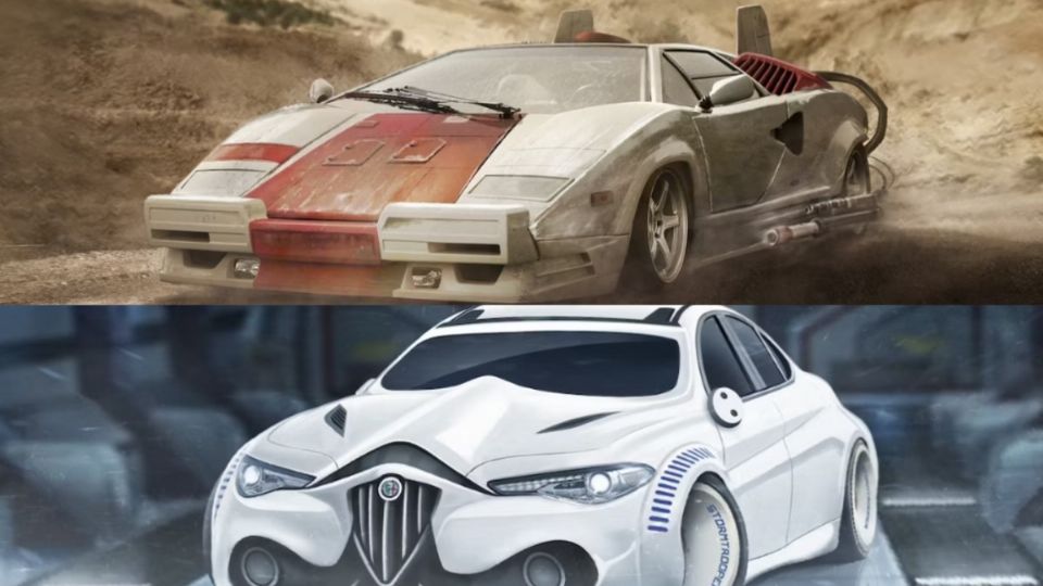 Estos autos estan inspirados en Star Wars