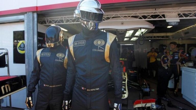 Daft Punk, Gran Premio de Mónaco 2012, Lotus