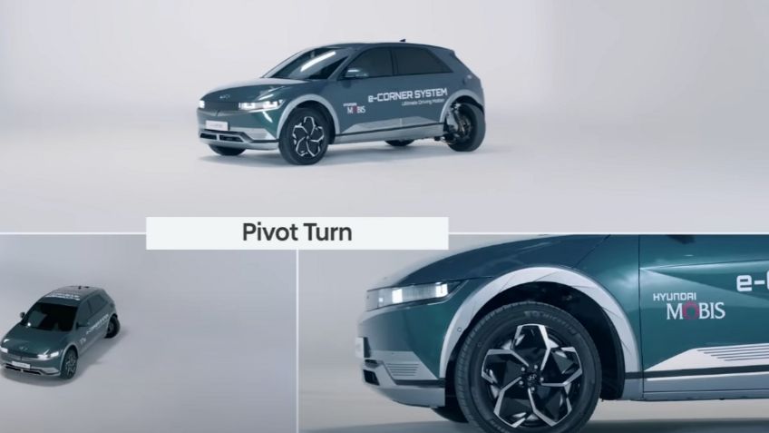 Hyundai Ioniq  5, el auto con "modo cangrejo", que gira sus ruedas para estacionarse mejor