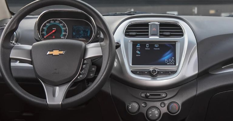 Interior del Chevrolet Beat