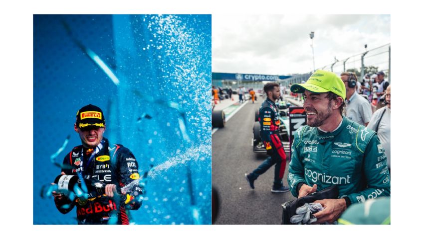 Max Verstappen mostró la admiración que tiene por Fernando Alonso, a quien considera como un entrenador