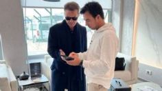 Checo Pérez y Luis Miguel se encuentran en Madrid y enloquecen las redes sociales