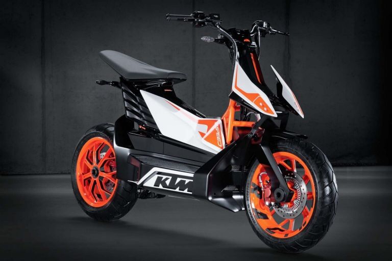 Diseño del scooter eléctrico de KTM