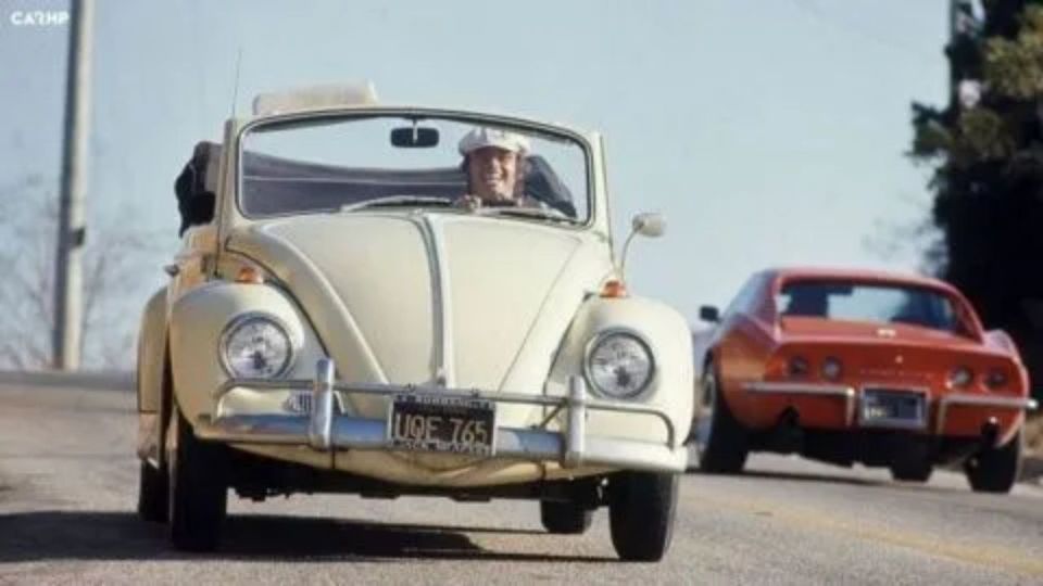 Jack Nicholson manejó un Volkswagen Convertible Beetle de 1967