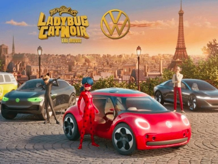 Volkswagen en la película animada Miraculous Ladybug & Cat Noir