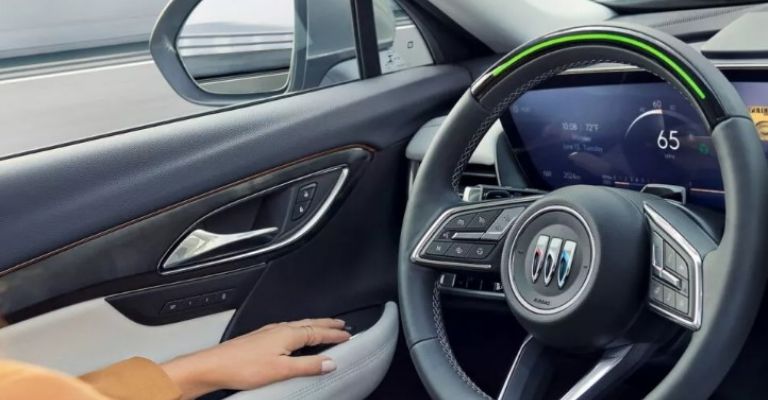 Interior de la Buick Envision